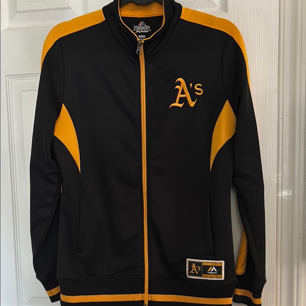 A's Black and Gold Jacket